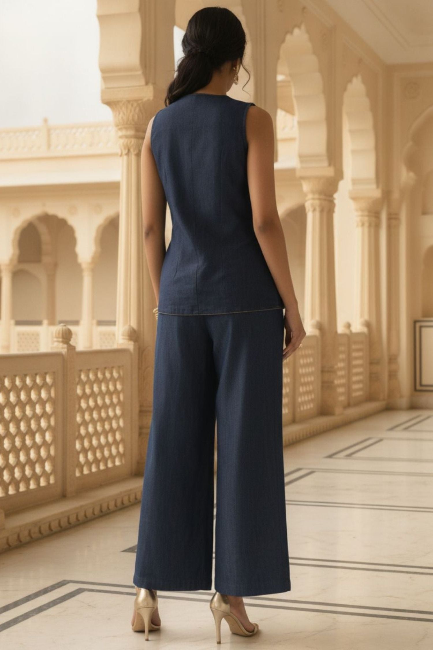 Navy Blue Co-Ord Set