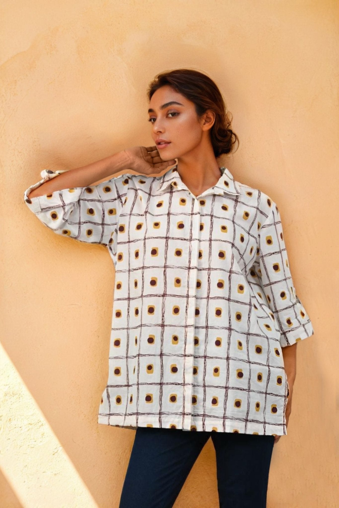 Off-White Dot Whisper Shirt - Freyaa USA & Canada