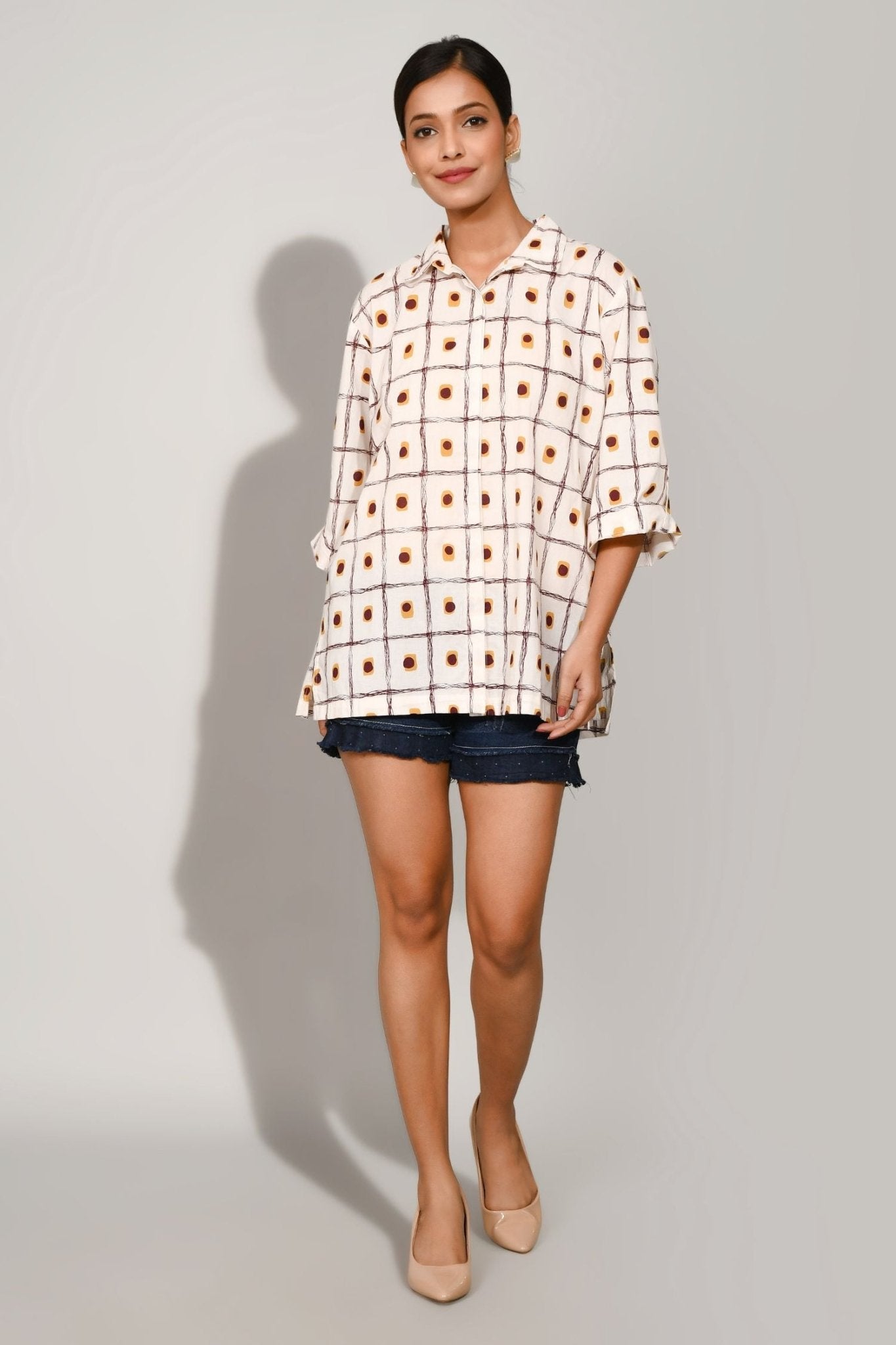 Off-White Dot Whisper Shirt - Freyaa USA & Canada