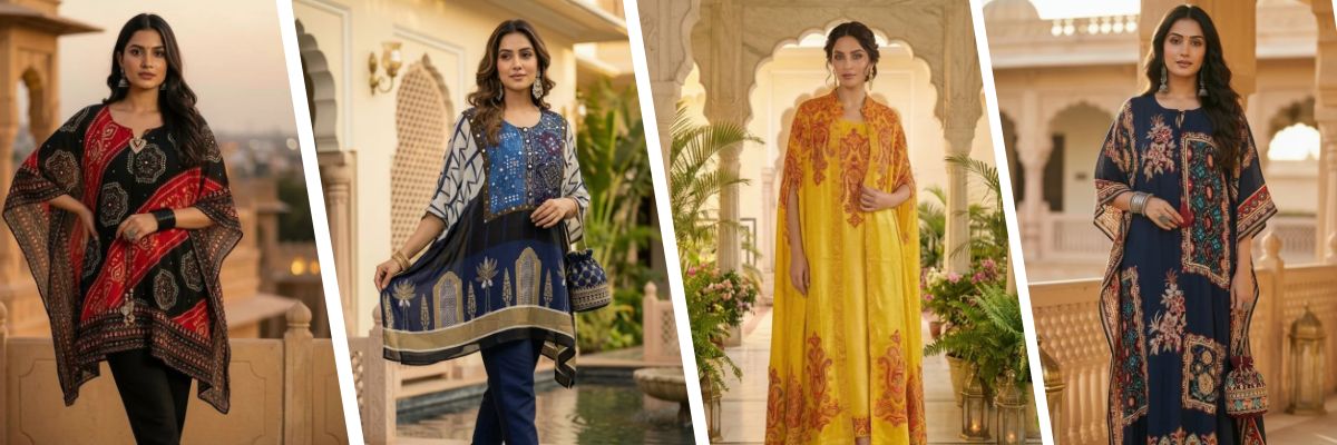 Party Wear Kaftans At Freyaa: Why This Effortless Silhouette Is Taking Over Every Occasion Wardrobe - Freyaa