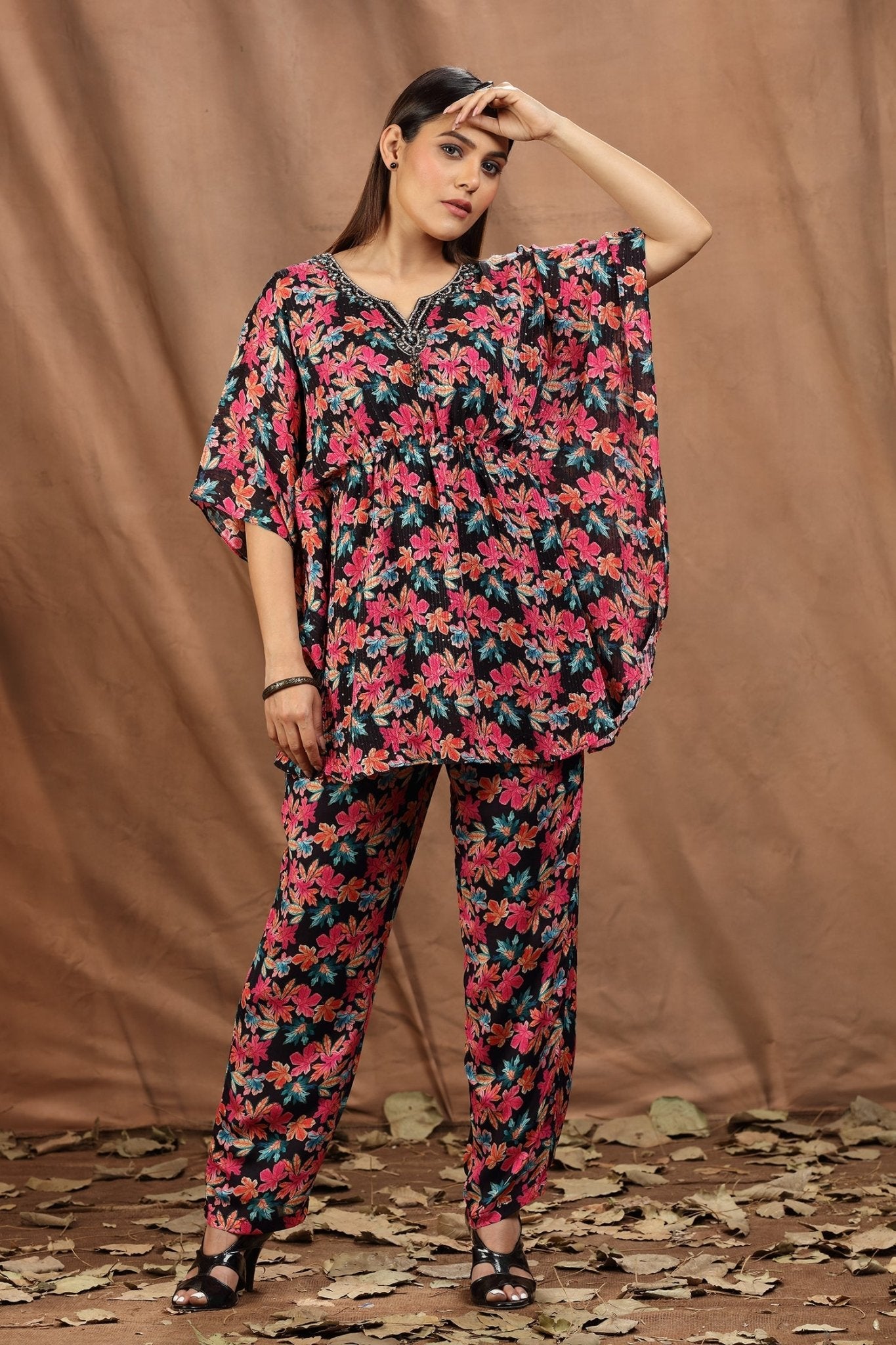 Blooming Beauty Floral Printed Co-Ord Set - Freyaa USA & Canada