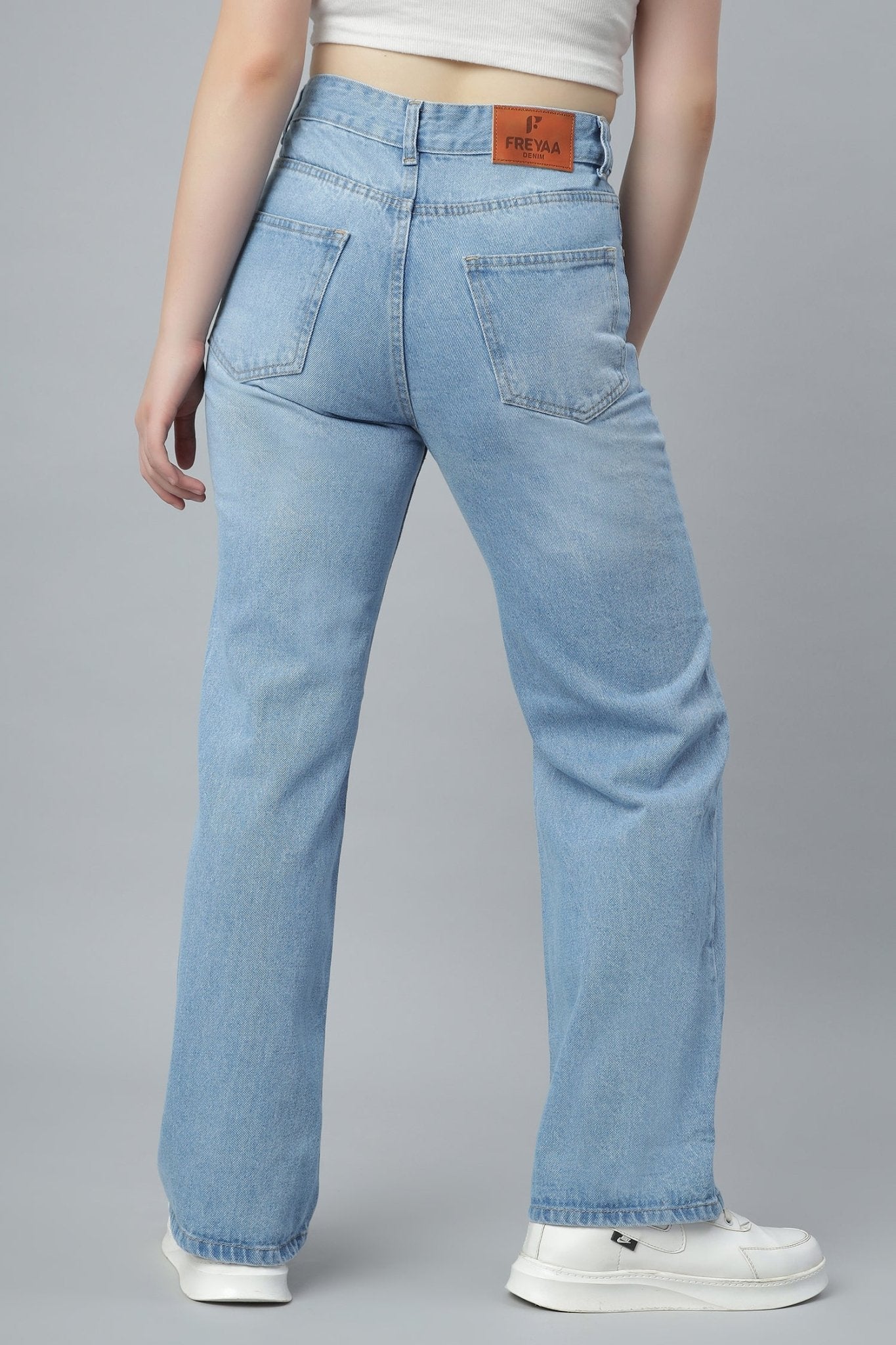 Side Ripped Street Denim - Freyaa USA & Canada