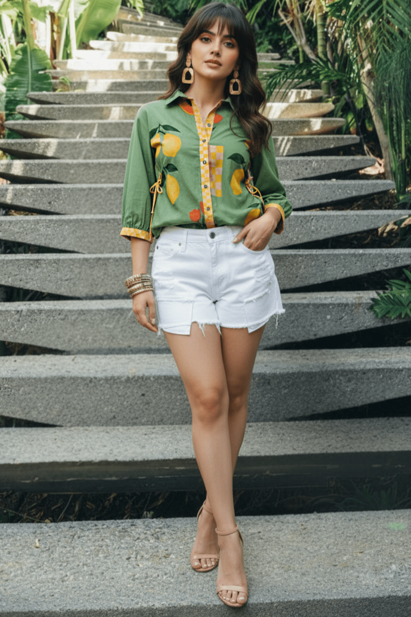 Plaid Shirt in Fruity Prints: Regular Fit - Freyaa USA & Canada