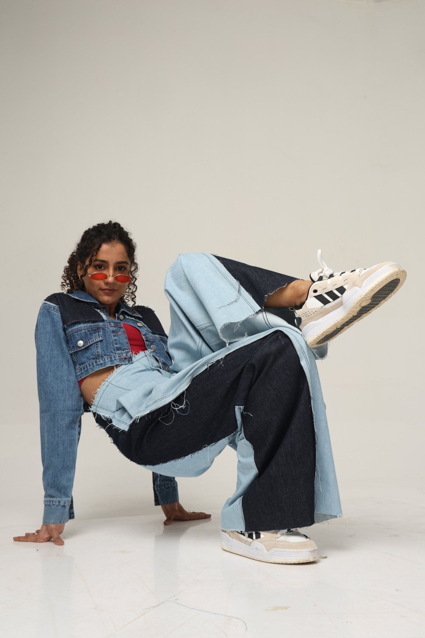 Urban Flare Wide Jeans - Freyaa USA & Canada