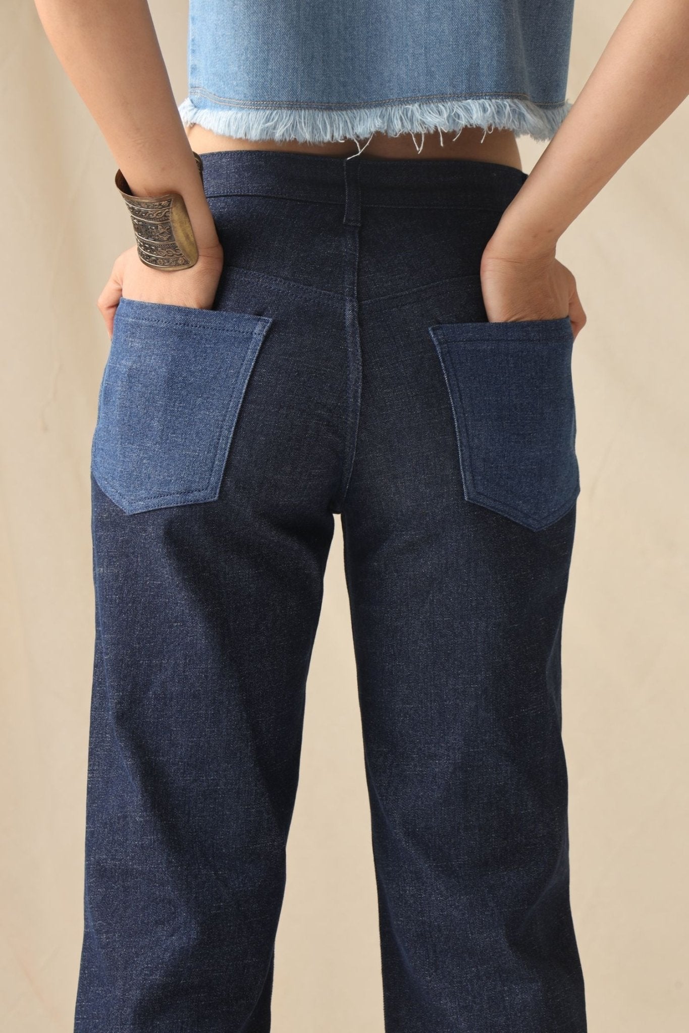 Relaxed Fit Wide Leg Denim - Freyaa USA & Canada